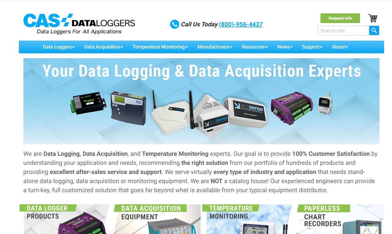 CAS Dataloggers